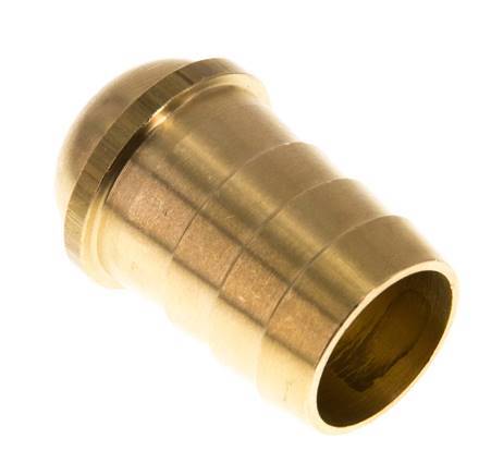 Embout de tuyau 19 mm (3/4'') en laiton sans écrou d'accouplement (G3/4'') 13.5mm [2 Pièces].
