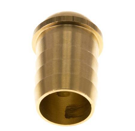Embout de tuyau 19 mm (3/4'') en laiton sans écrou d'accouplement (G3/4'') 13.5mm [2 Pièces].