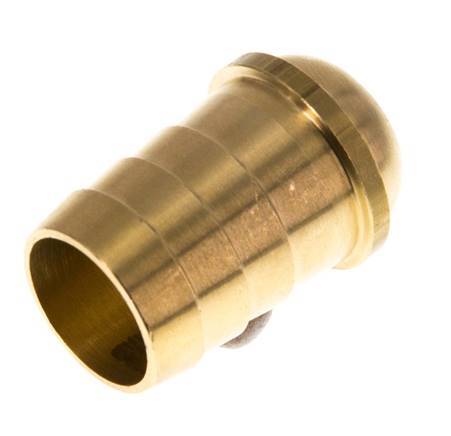 Embout de tuyau 19 mm (3/4'') en laiton sans écrou d'accouplement (G3/4'') 13.5mm [2 Pièces].
