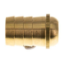 Embout de tuyau 19 mm (3/4'') en laiton sans écrou d'accouplement (G3/4'') 13.5mm [2 Pièces].