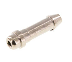 Embout de tuyau en laiton nickelé de 6 mm (1/4'') sans écrou d'accouplement (G1/8'') 11mm [5 pièces].