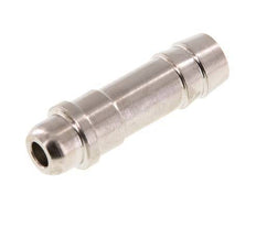 9 mm (3/8'') nickel plated Brass Hose Barb without Union Nut (G1/4'') 15.5mm [5 Pieces]