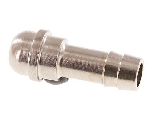Embout de tuyau en laiton nickelé de 9 mm (3/8'') sans écrou d'accouplement (G3/8'') 14.5mm [5 Pièces].