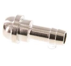 9 mm (3/8'') laiton nickelé Raccord cannelé sans écrou-raccord (G1/2'') 19.5mm [2 Pièces]