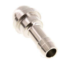 9 mm (3/8'') nickel plated Brass Hose Barb without Union Nut (G1/2'') 19.5mm [2 Pieces]