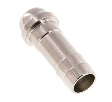 Embout de tuyau en laiton nickelé de 13 mm (1/2'') sans écrou-raccord (G1/2'') 19.5mm [2 Pièces].