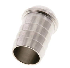 Embout de tuyau en laiton nickelé de 19 mm (3/4'') sans écrou d'accouplement (G3/4'') 13.5mm [2 Pièces].