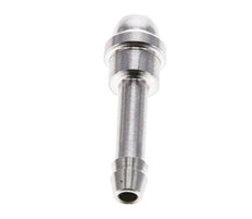 Barre de tuyau en acier inoxydable de 4 mm sans écrou-raccord (G1/8'') 12mm