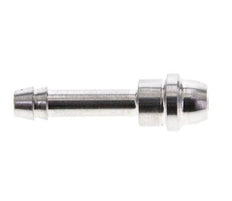 Barre de tuyau en acier inoxydable de 4 mm sans écrou-raccord (G1/8'') 12mm