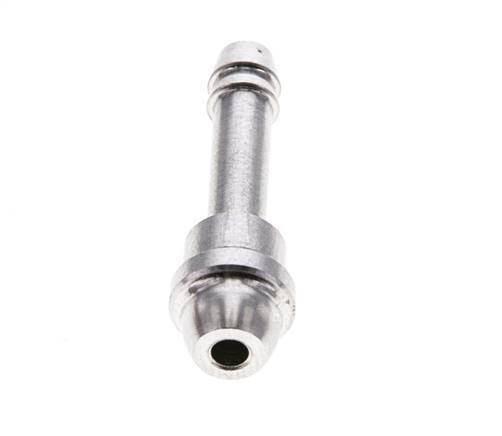 Barre de tuyau en acier inoxydable de 4 mm sans écrou-raccord (G1/8'') 12mm