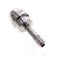 Raccord cannelé en acier inoxydable de 4 mm sans écrou-raccord (G1/4'')