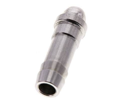 Raccord cannelé en acier inoxydable de 9 mm (3/8'') sans écrou-raccord (G1/4'')