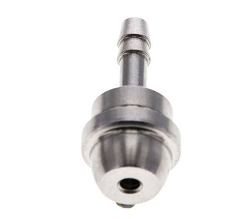 Raccord cannelé en acier inoxydable de 4 mm sans écrou-raccord (G3/8'')