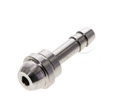 Raccord cannelé en acier inoxydable de 6 mm (1/4'') sans écrou-raccord (G3/8'')