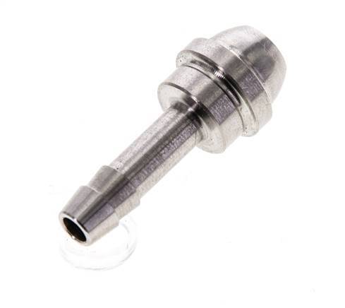 Raccord cannelé en acier inoxydable de 6 mm (1/4'') sans écrou-raccord (G3/8'')