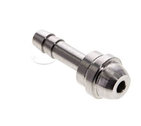 Raccord cannelé en acier inoxydable de 6 mm (1/4'') sans écrou-raccord (G3/8'')