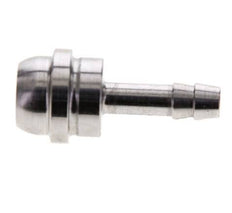 6 mm (1/4'') Stainless Steel Hose Barb without Union Nut (G1/2'')