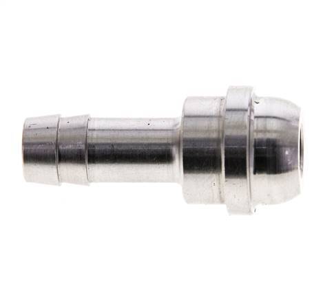 Raccord cannelé en acier inoxydable de 9 mm (3/8'') sans écrou-raccord (G1/2'')