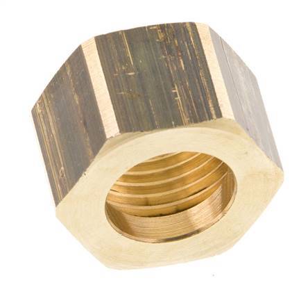 6/9/13mm (G1/2'') Ecrou union en laiton L16mm [5 Pièces]