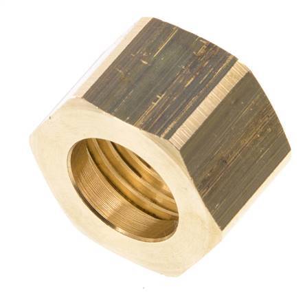 6/9/13mm (G1/2'') Ecrou union en laiton L16mm [5 Pièces]