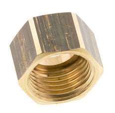 6/9/13mm (G1/2'') Ecrou union en laiton L16mm [5 Pièces]