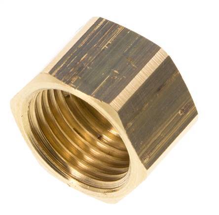 6/9/13mm (G1/2'') Ecrou union en laiton L16mm [5 Pièces]