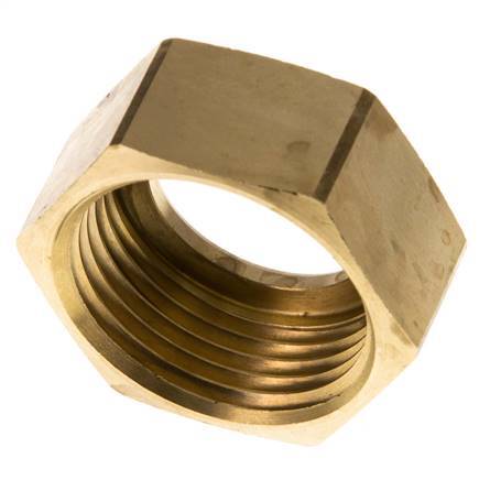 Écrou-raccord en laiton de 19 mm (G1'') L17 mm