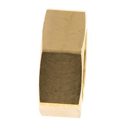 Écrou-raccord en laiton 25 mm (G1'') L16 mm [2 pièces].