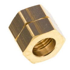 Ecrou union en laiton 9mm (G1/4'' LH) L15.5mm [5 pièces]