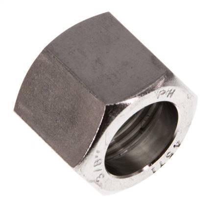 Écrou-raccord en acier inoxydable 4/6/9mm (G3/8'') L15.5mm [2 Pièces].