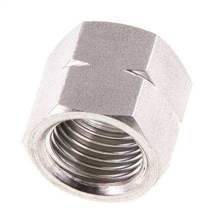 4/6/9mm (G1/4'' LH) Acier Inoxydable Écrou Union L15mm