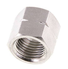 4/6/9mm (G1/4'' LH) Acier Inoxydable Écrou Union L15mm
