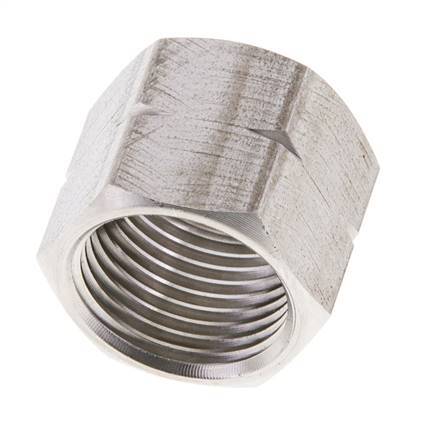 4/6/9mm (G3/8'' LH) Acier Inoxydable Écrou Union L16mm