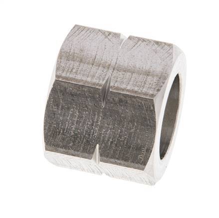 4/6/9mm (G3/8'' LH) Acier Inoxydable Écrou Union L16mm