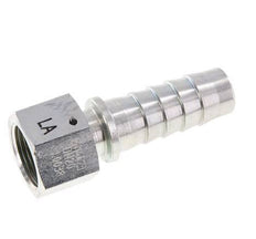 Pilier de tuyau en acier zingue 19x33 mm & G3/4'' avec ecrou-raccord DIN EN 14423 / DIN 2826