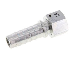 Pilier de tuyau en acier zingue 19x33 mm & G3/4'' avec ecrou-raccord DIN EN 14423 / DIN 2826