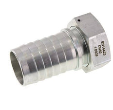 Colonne de tuyau en acier zingue 50x68 mm & G2'' avec ecrou-raccord DIN EN 14423 / DIN 2826