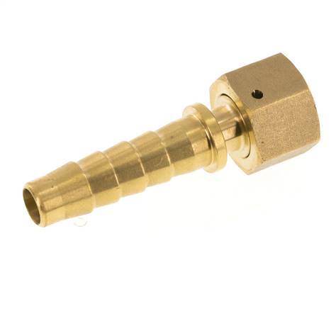 Pilier de tuyau en laiton 13x25 mm & G1/2'' avec ecrou-raccord DIN EN 14423 / DIN 2826