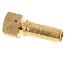 Pilier de tuyau en laiton 19x33 mm & G3/4'' avec ecrou-raccord DIN EN 14423 / DIN 2826