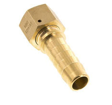 Pilier de tuyau en laiton 19x33 mm & G3/4'' avec ecrou-raccord DIN EN 14423 / DIN 2826