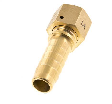 19x33 mm & G3/4'' Brass Hose Pillar with Union Nut DIN EN 14423 / DIN 2826