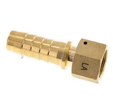 Pilier de tuyau en laiton 19x33 mm & G3/4'' avec ecrou-raccord DIN EN 14423 / DIN 2826