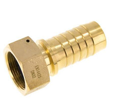 Pilier de tuyau en laiton 32x48 mm & G1-1/4'' avec ecrou-raccord DIN EN 14423 / DIN 2826