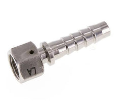 Pilier de tuyau 13x25 mm & G1/2'' en acier inoxydable 1.4301 avec ecrou-raccord DIN EN 14423 / DIN 2826