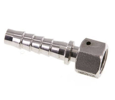 Pilier de tuyau 13x25 mm & G1/2'' en acier inoxydable 1.4301 avec ecrou-raccord DIN EN 14423 / DIN 2826