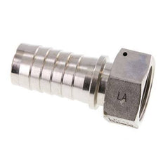 Pilier de tuyau 32x48 mm & G1-1/4'' en acier inoxydable 1.4301 avec ecrou-raccord DIN EN 14423 / DIN 2826