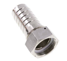 Pilier de tuyau 38x54 mm & G1-1/2'' en acier inoxydable 1.4301 avec ecrou-raccord DIN EN 14423 / DIN 2826
