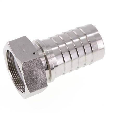 50x68 mm & G2'' Stainless Steel 1.4301 Hose Pillar with Union Nut DIN EN 14423 / DIN 2826