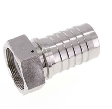 Colonne de tuyau 50x68 mm & G2'' en acier inoxydable 1.4301 avec ecrou-raccord DIN EN 14423 / DIN 2826