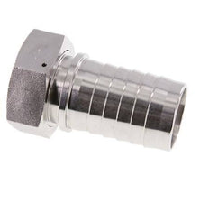 Colonne de tuyau 50x68 mm & G2'' en acier inoxydable 1.4301 avec ecrou-raccord DIN EN 14423 / DIN 2826